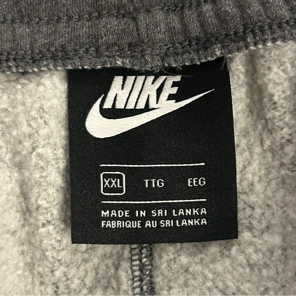 Nike Men’s Gray Sweatpants Track Pants Joggers Swoosh Logo Pockets Roomy Sz XXL - Picture 8 of 11